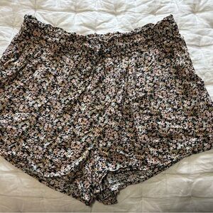Floral Print Shorts